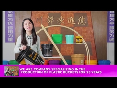 1L 2L 3L 4L 5L 10LChemical Bucket With Lid Corrosion Resistant Big Round Plastic Buckets