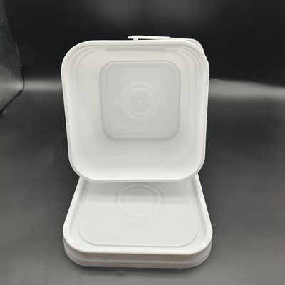 100% PP 2L 3L 5L 10L Square Shaped Plastic Bucket Anti Fall Screen Printing