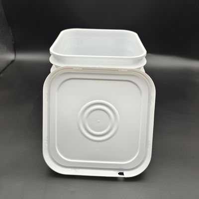 Chemical Resistance Airproof Pail Square Plastic Bucket With Lid For Storage Solutions