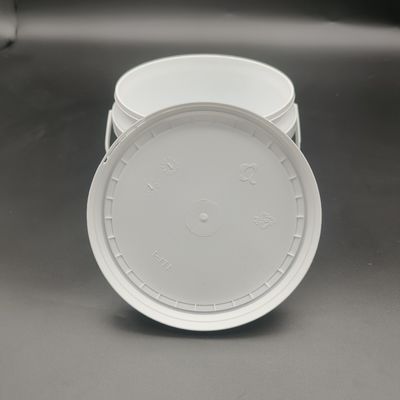 1L-25L PP Food Storage Plastic Buckets With Lids IML Printing