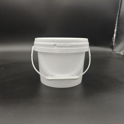 Round PP Plastic Bucket 5 Gallon Polypropylene Buckets With Metal Handle