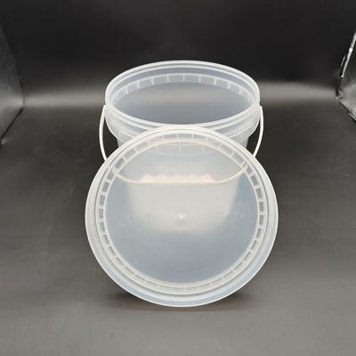 1L-25L Clear Plastic Bucket Containers With Lid Resistant To Stress