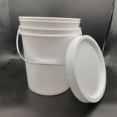 Food Grade 18L 1 Gallon Plastic Paint Bucket With Handle