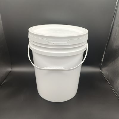 ODM OEM White Storage Buckets With Lids 1L 2L 3L 5L 10L 18L 20L 25L