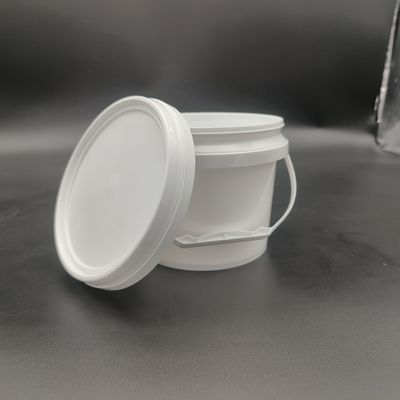 PP Material 1 Litre Plastic Buckets With Lids UV Resistance Anti Corrosion