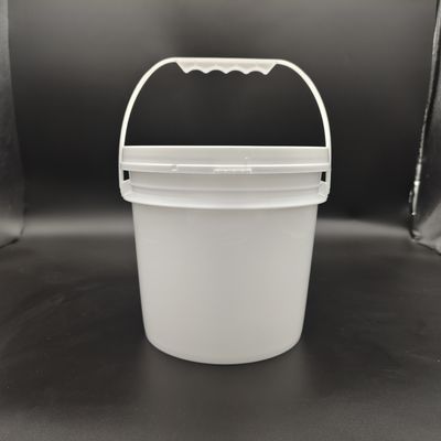 Reusable Stackable 20lt Round Plastic Bucket With Lid Leakproof
