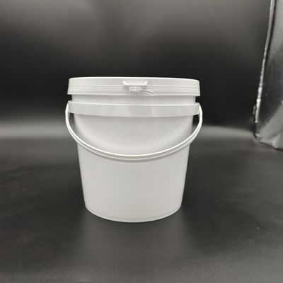 Reusable Stackable 20lt Round Plastic Bucket With Lid Leakproof