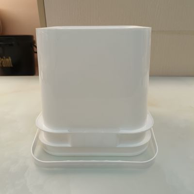 Chemical Resistance Airproof Pail Square Plastic Bucket With Lid For Storage Solutions