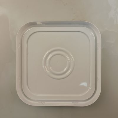 Chemical Resistance Airproof Pail Square Plastic Bucket With Lid For Storage Solutions