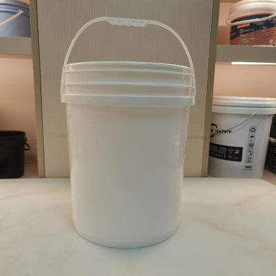 Seal Lid 20 Litre Round Plastic Bucket Screen Printing