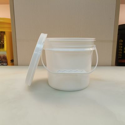 Customizable Leakproof Plastic Toys Bucket White 5 Gal Bucket Heat Resistant