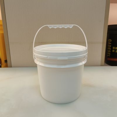 Customizable Leakproof Plastic Toys Bucket White 5 Gal Bucket Heat Resistant