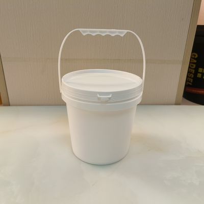 ISO9001 Tool Storage Bucket 5 Gallon White Pail UV Resistant