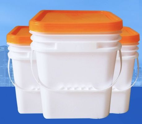 Poly Line Bucket Food Storage Buckets Square Thermal Transfer Screen Printing