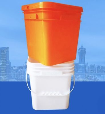 Poly Line Bucket Food Storage Buckets Square Thermal Transfer Screen Printing