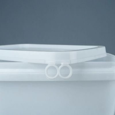 Airproof Pail Square 12 Inches  Bucket With Lid ODM OEM