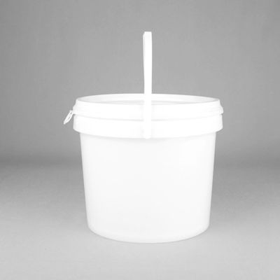 Metal Handle Plastic Food Buckets With Lids For Freezer Safe