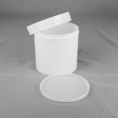 Stackable Plastic PP Food Storage Buckets With Lids And Handle