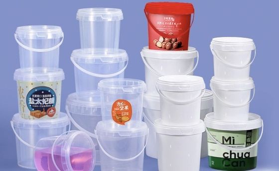 OEM ODM 5 Gallon Plastic Food Bucket Containers With Lids