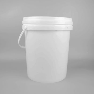 1L 2L 3L 4L 5L White Food Grade Metal Handle Transport Bucket