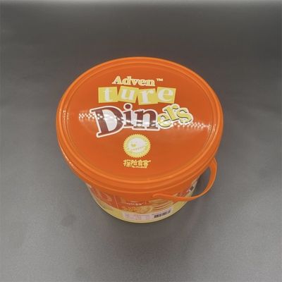 1L 2L 3L 4L 5L White Food Grade Metal Handle Transport Bucket