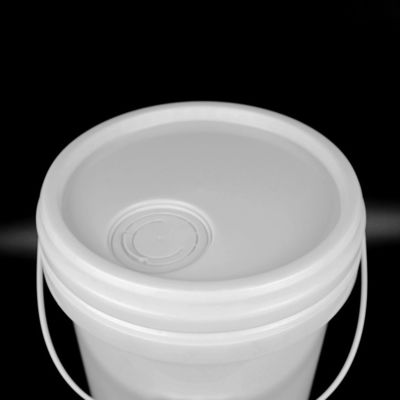 20 Litre White Lubricant Buckets 12X14 Inches Thermal Transfer Decoration