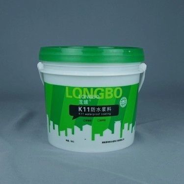 Leakproof Reusable Big Round 1 Gallon Plastic Paint Bucket With Lid