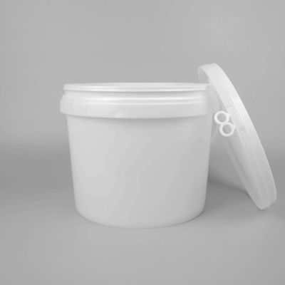 18l Round Plastic Paint Bucket With Handles IML Decoration