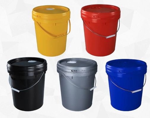 Food Grade Polyethylene 5 Gallon Plastic Buckets White Pail OEM ODM