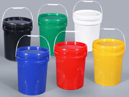 Bpa Free 5 Gallon Plastic Buckets Height 14.5 Inches UV Resistant
