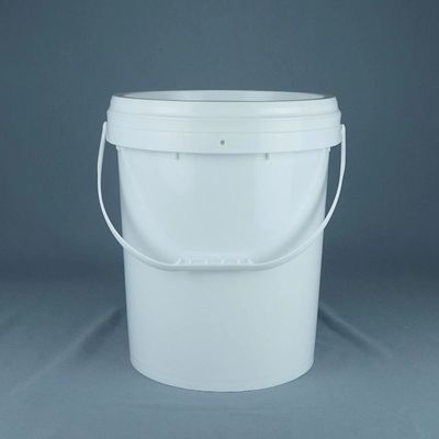 Leakproof 5 Gallon Poly Pail Food Storage Bucket With Lid UV Resistant