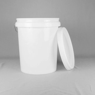 Leakproof 5 Gallon Poly Pail Food Storage Bucket With Lid UV Resistant