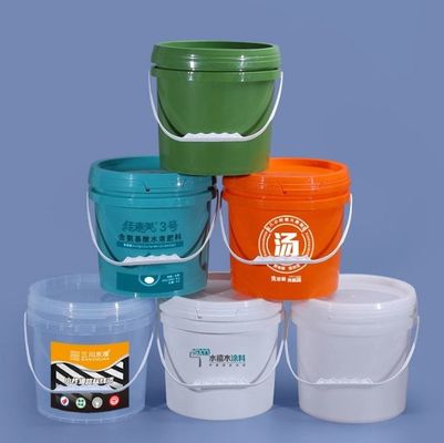 OEM ODM Hdpe 5 Gallon Plastic  Bucket With Ergonomic Grip