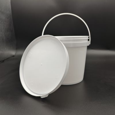 IOS9001 Anti Rust Big Round Plastic Bucket With Handles