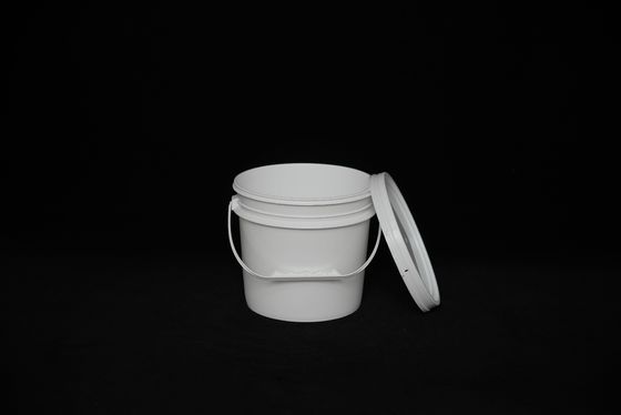 Durable Freezer Safe Clear Plastic Food Bucket with Lid
