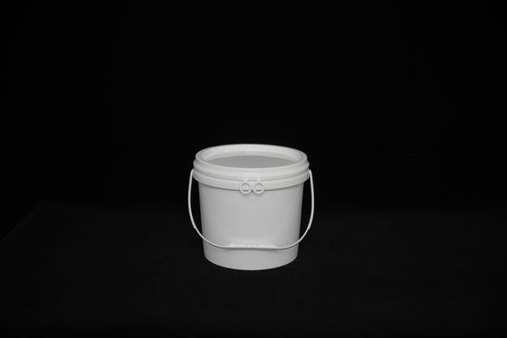 Durable Freezer Safe Clear Plastic Food Bucket with Lid