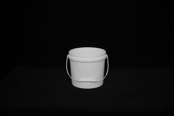 Airtight Leakproof IML Decorated Food Grade Lidded Round Bucket with Handle