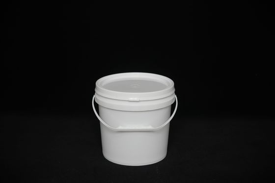 Metal Handled Food Grade Plastic Buckets For Safe Freezer Storage In White / Other Colors