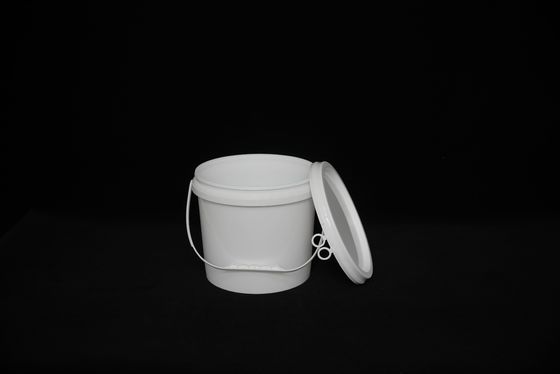 Round Commercial Food Grade Plastic Pails With Snap On Lids