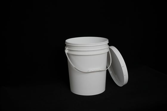 Custom Printed PE Round Pails With Lid