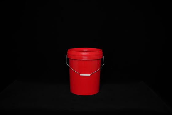 Round Plastic Bucket With Seal Lid For Storage Applications