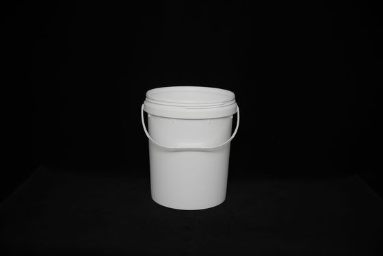 Round Plastic Storage Bucket With Leakproof Lid