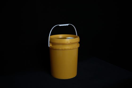 Food Grade White PP Plastic Buckets Round Square Shape UV Resistant Recyclable For Safe Storage With Impact